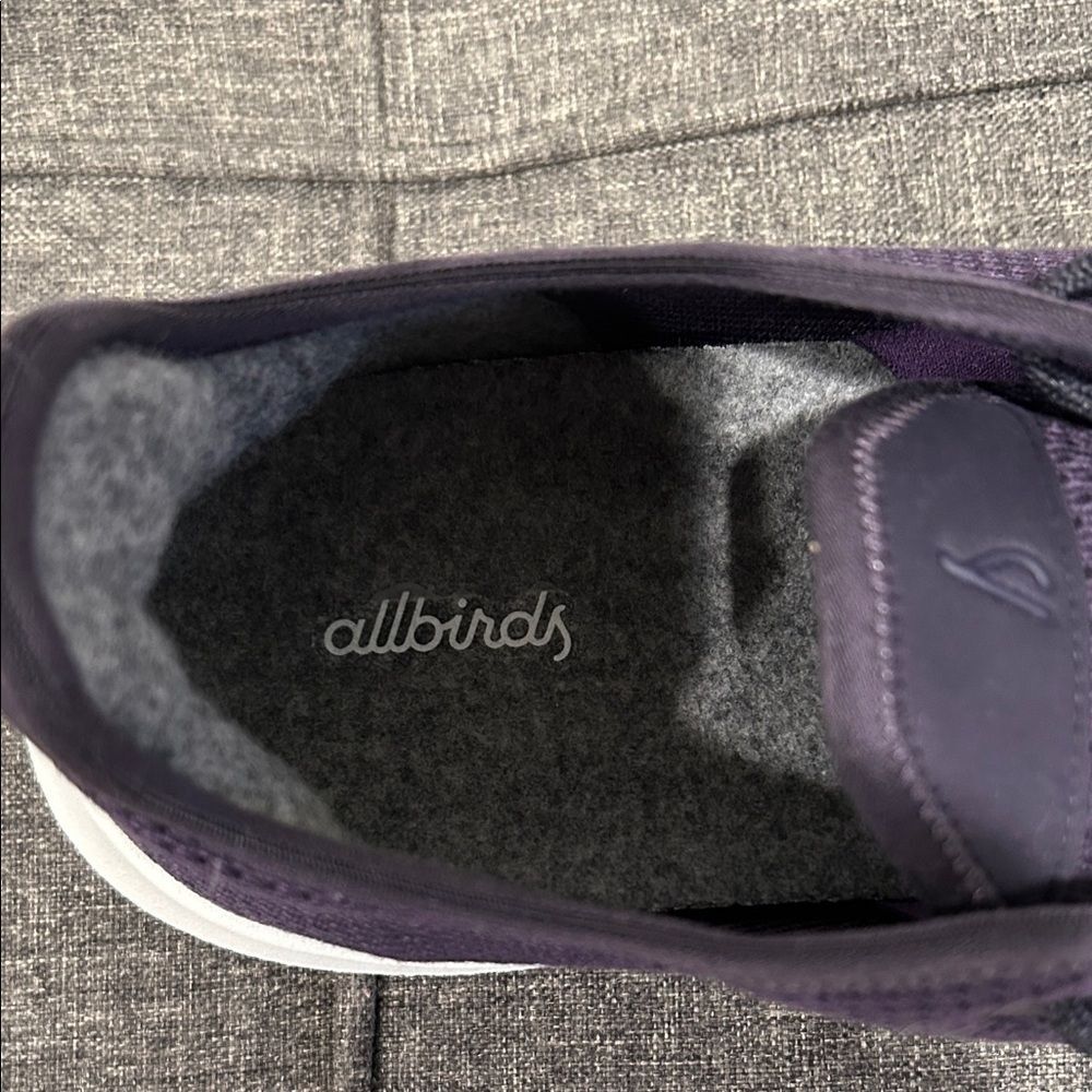 Allbirds Men's Dark Purple Tree Runner Athletic Shoes - Picture 4 of 4